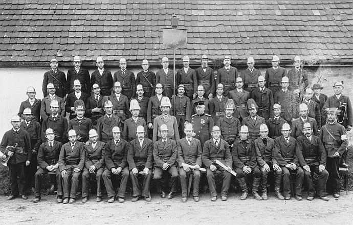Vor 125 Jahren feierte die Freiwillige Feuerwehr Emersacker ihr 15-jähriges Gründungsfest