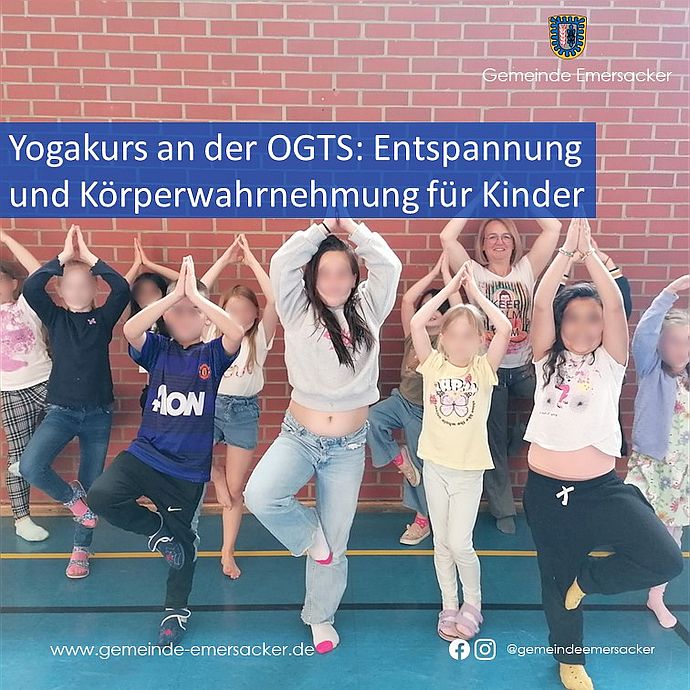 Yogakurs an der Offenen Ganztagsschule: Entspannung und Körperwahrnehmung für Kinder