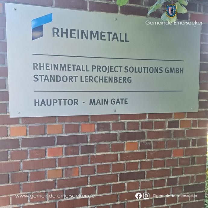 Rheinmetall erwirbt ehemaliges Militärgelände am Lerchenberg