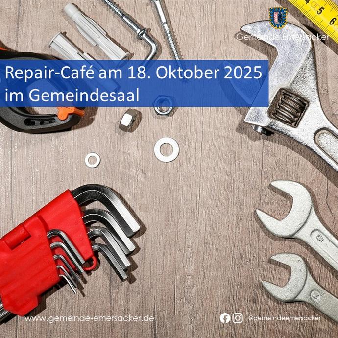Repair-Café in Emersacker – am 18. Oktober