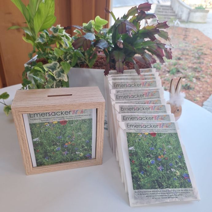 „Emersacker blüht“ – Blumensamen für mehr Farbe und Leben im Ort