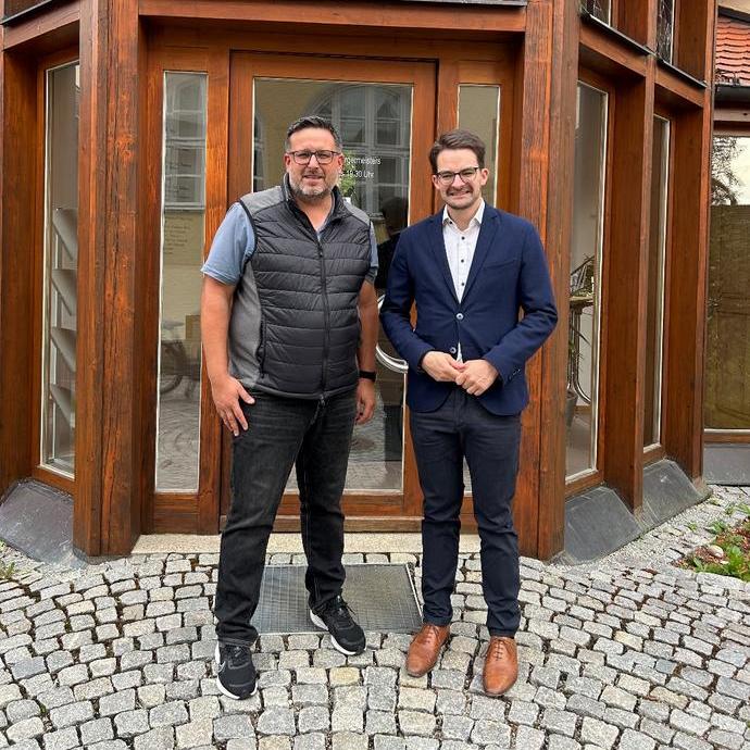 Austausch zu aktuellen kommunalen Themen mit dem Landtagsabgeordneten Manuel Knoll