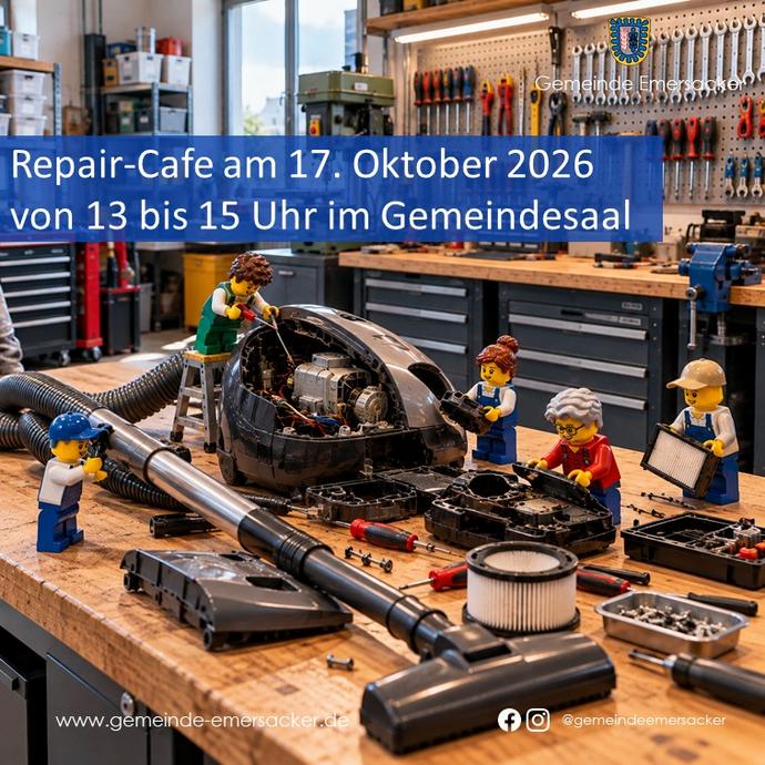 Repair-Cafe Emersacker am 17. Oktober 2026