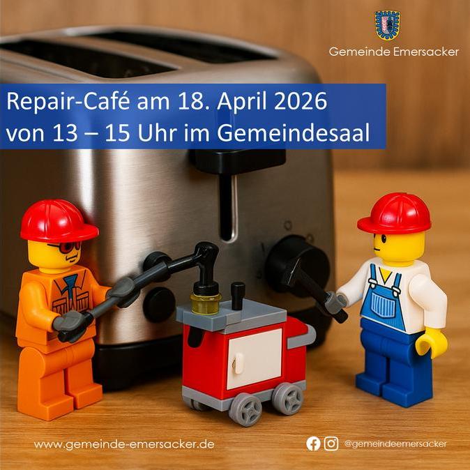 Repair-Café Emersacker öffnet erst wieder am 18. April