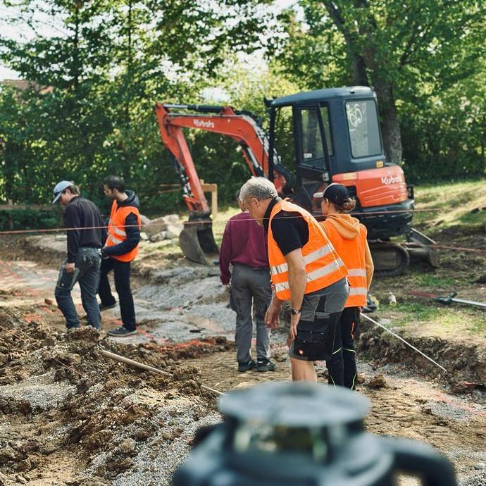 Neue Toilettenanlage am Gemeindestadel – ein besonderes Gemeinschaftsprojekt