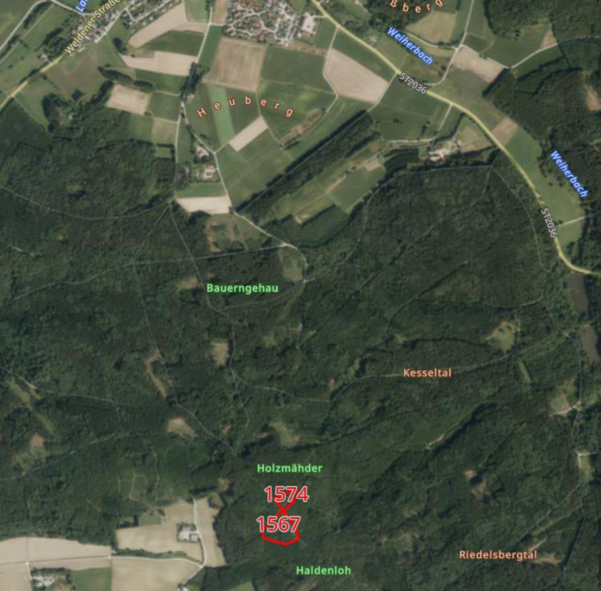 Verkauf von Waldgrundstücken der Gemeinde Emersacker