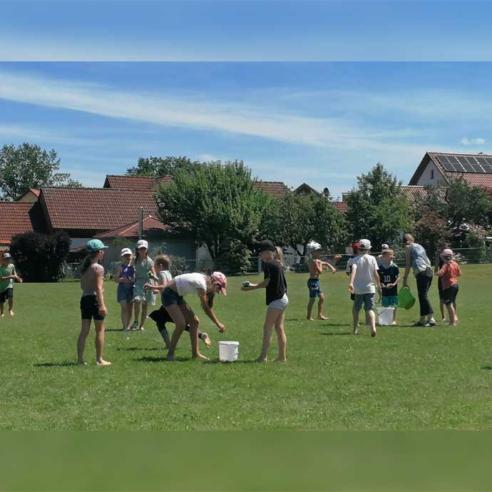 Wasserschlacht in der OGTS