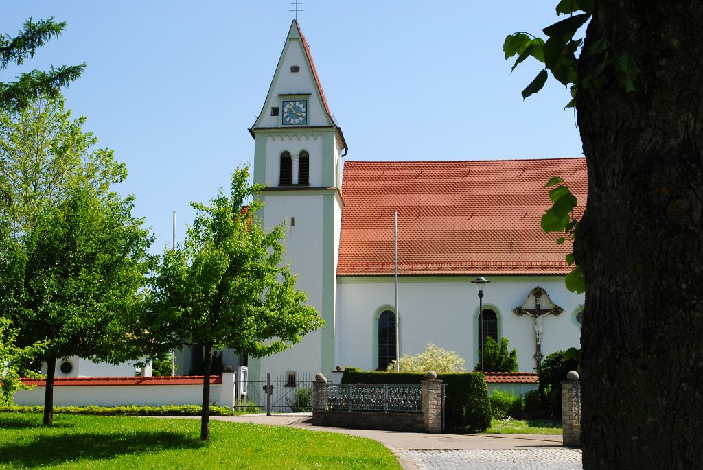 St. Martin vom Kirchberg gesehen