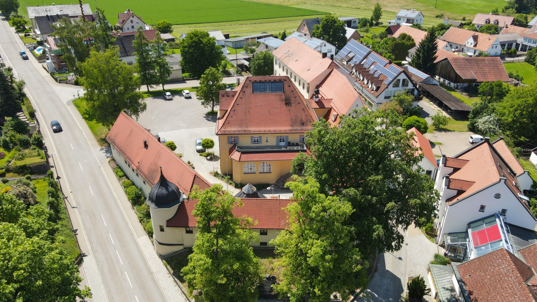 Schloss Luftaufnahme